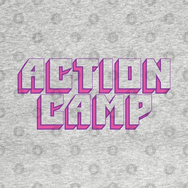 Action Camp Big Muff logo (Pink + Purple) by ActionCamp